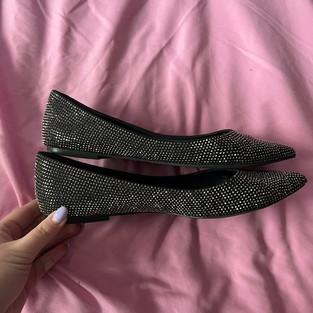 ALDO sparkly flats